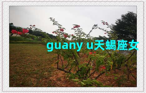 guany u天蝎座女